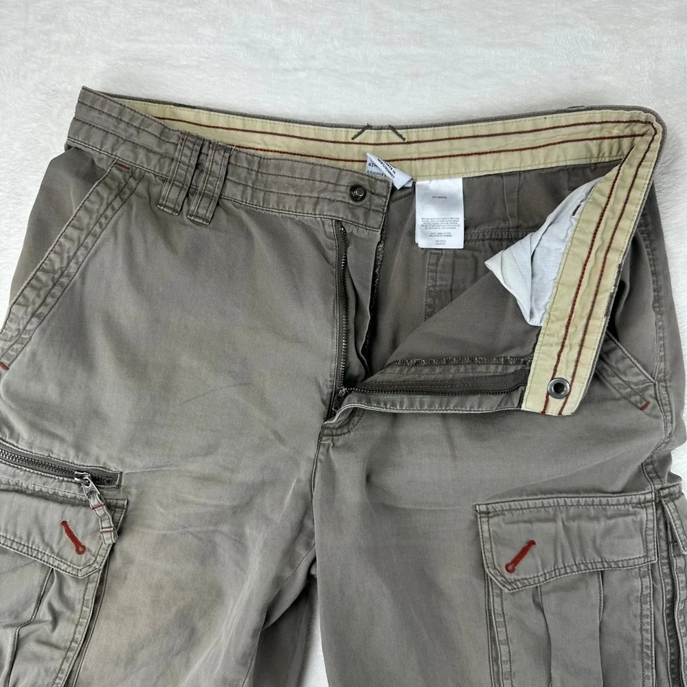 Columbia Cargo Shorts Mens‎ 32 Grey Gorpcore Hiking Outdoor Utility Cotton